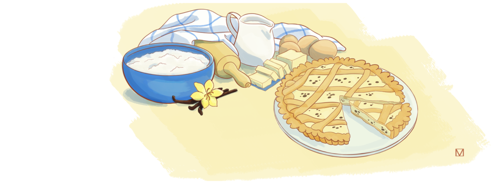 crostata crema pasticciera