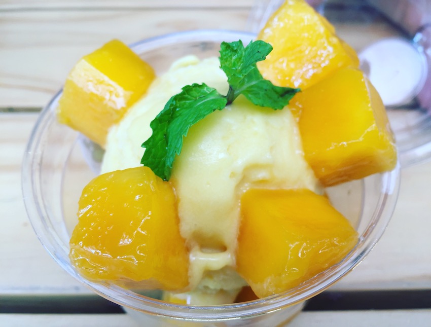 sorbetto al mango