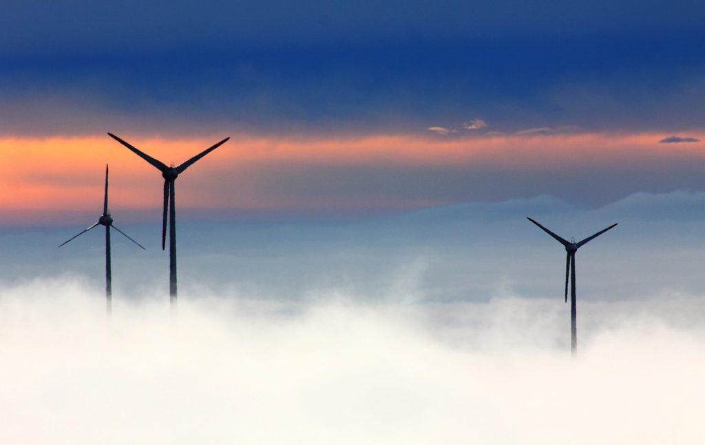 aerogeneratore per energia eolica
