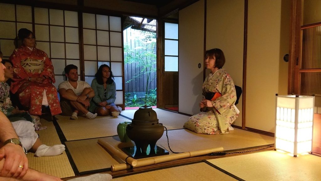 cerimonia del tè giapponese