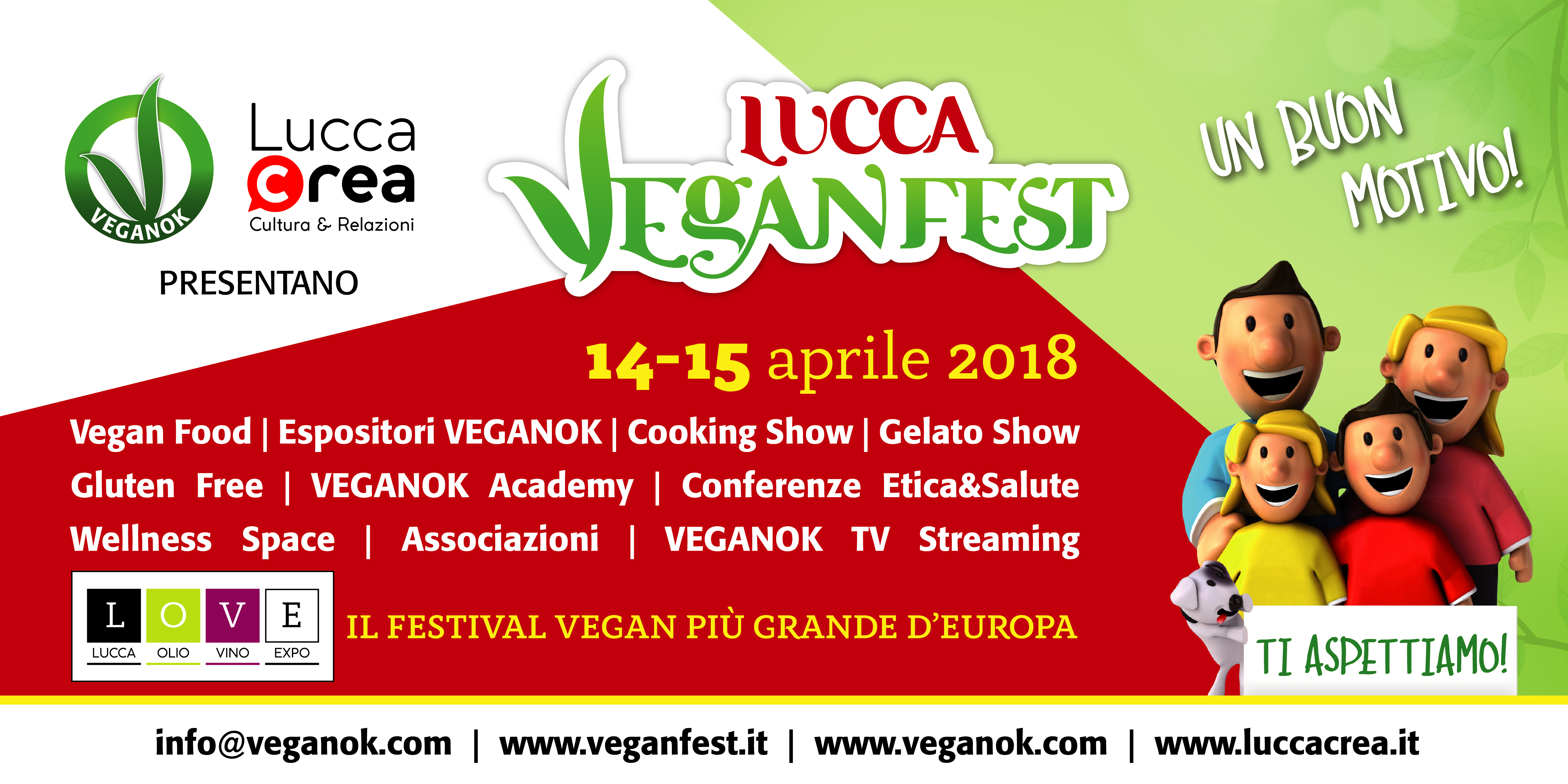 Lucca VeganFest locandina