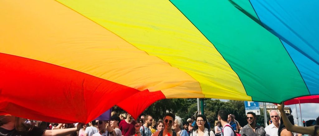 Roma Pride, bandiera raimbow