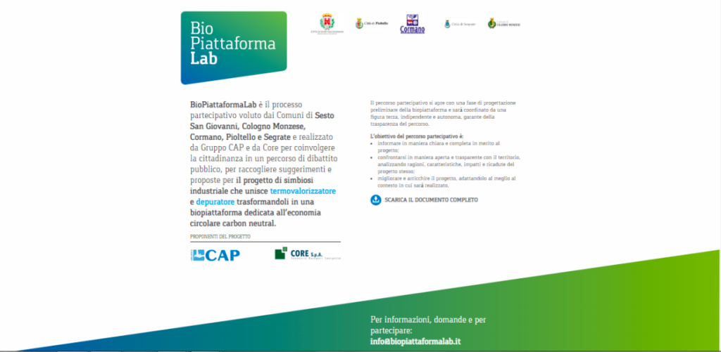 BioPiattaformaLab locandina
