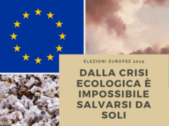 ELEZIONI EUROPEE 2019 CRISI ECOLOGICA