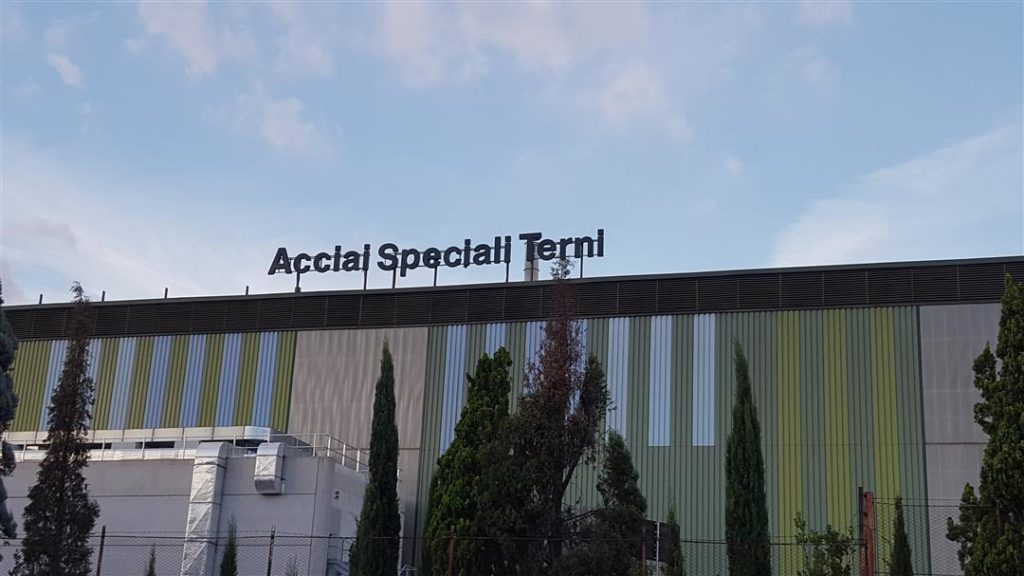 ingresso acciaierie di terni