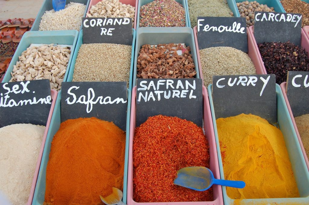 spezie per ricette antiche